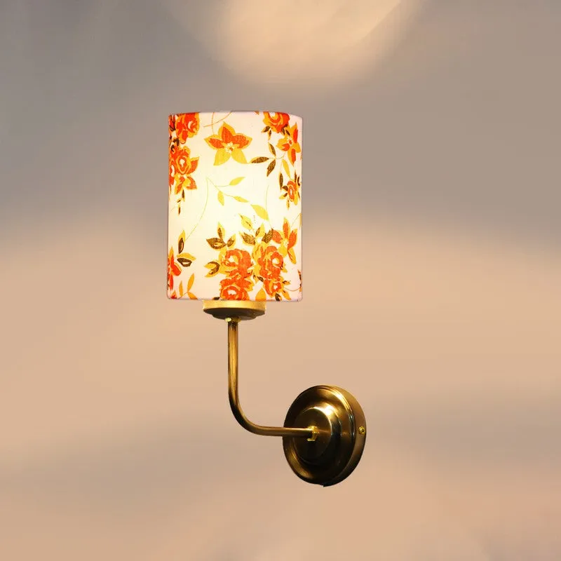 Floranira Fleur Metal Wall Lamp - White,Orange media 6