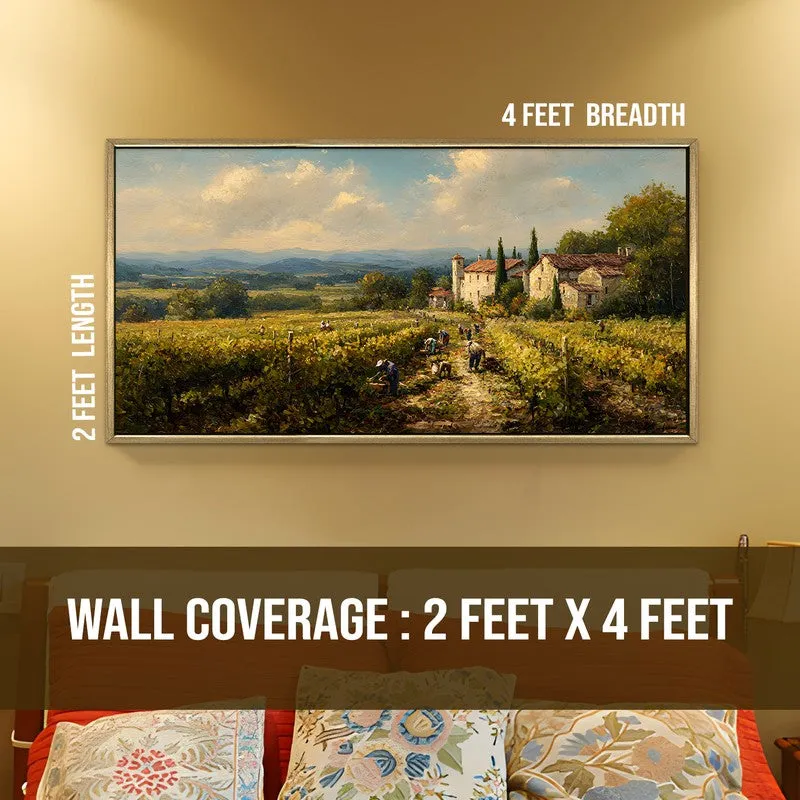 Earthbound Canvas Wall Painting With Frame media 9