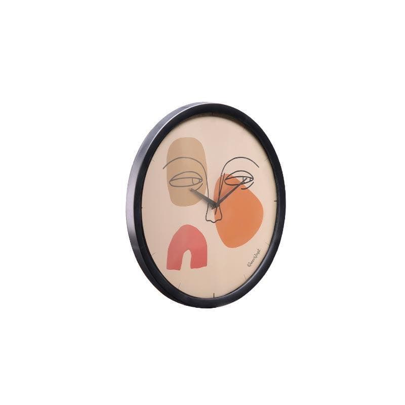 Abstract Faces Wall Clock media 4