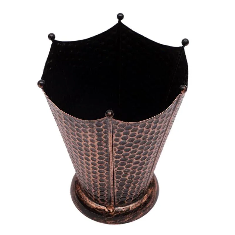 Crown Cast Planter (Copper) - Set Of Three media 5