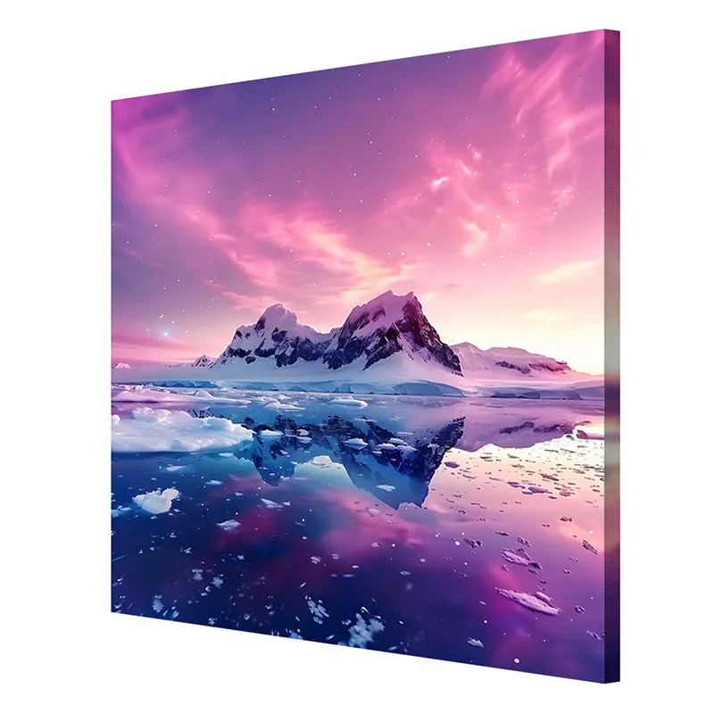 Aurora Sky Wall Painting media 6