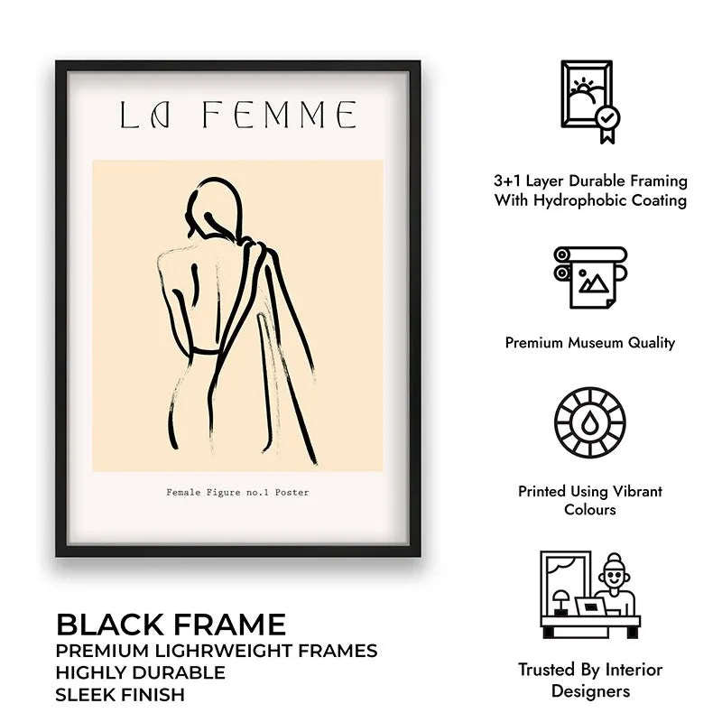 Grace in Retreat Canvas Wall Painting With Black Frame media 9