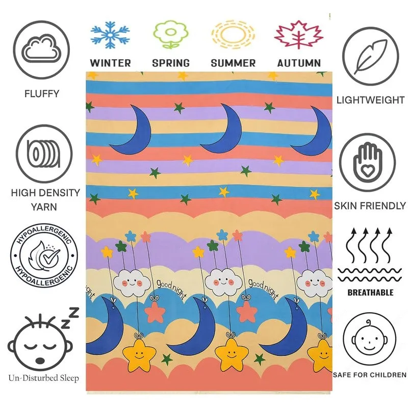 Starry Night Microfiber Kids Comforters - 150 GSM media 6