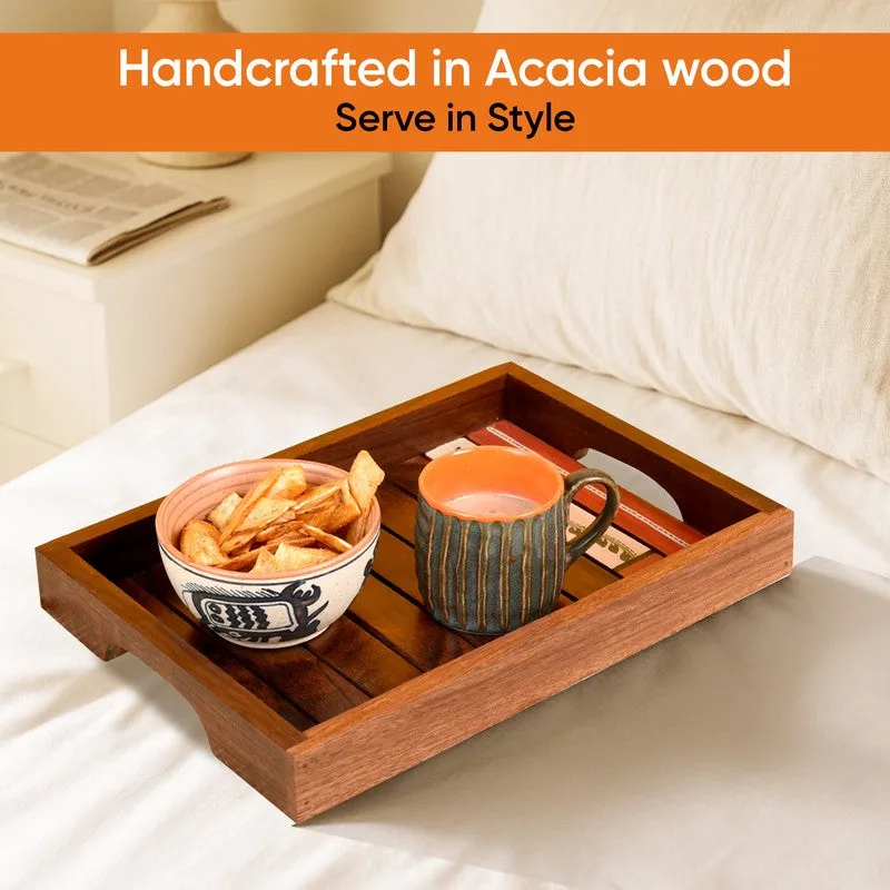 Aviya Wooden Tray - Set Of Two media 3
