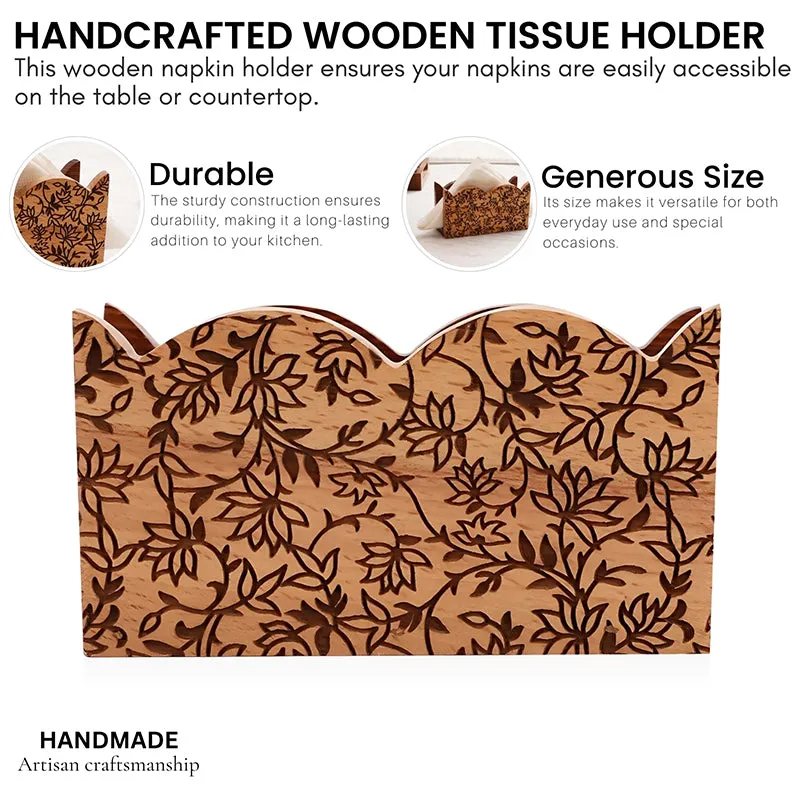 Sheesham Charm Tissue Holder media 3