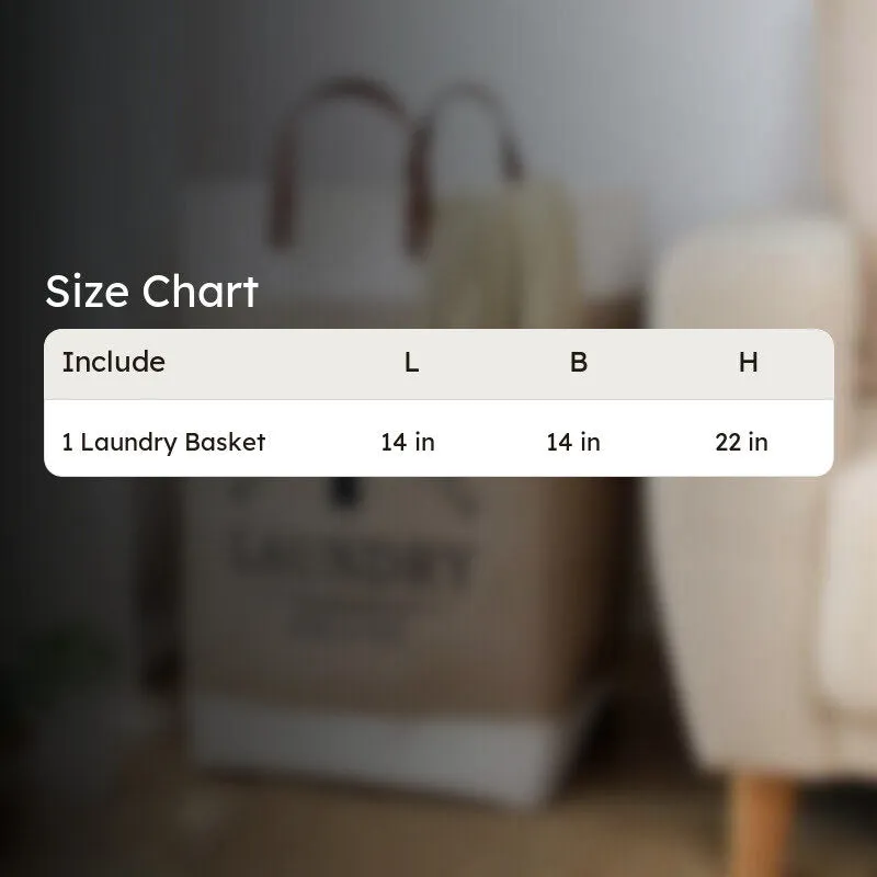 WashNest Linen Laundry Basket media 7