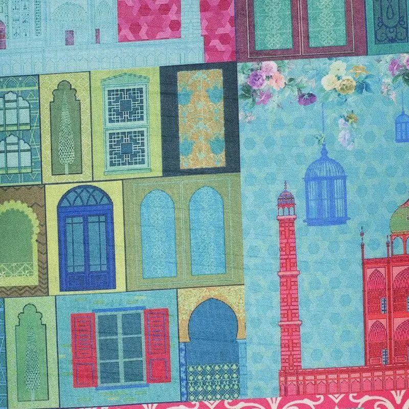 Swayam Urban Dream Polyester Cushion Cover - Set Of Two media 6