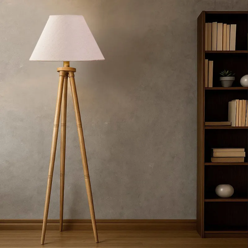 Sienna II Tripod Floor Lamp - Ivory media 3