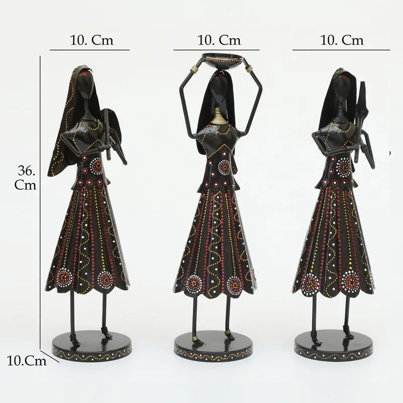 Divine Femininity Metal Showpiece - Set Of Three media 5