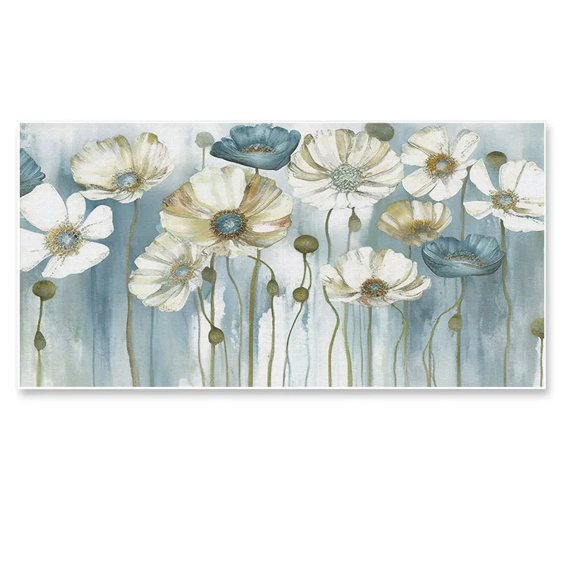 Lamla Blooms Floral Canvas Wall Painting media 4
