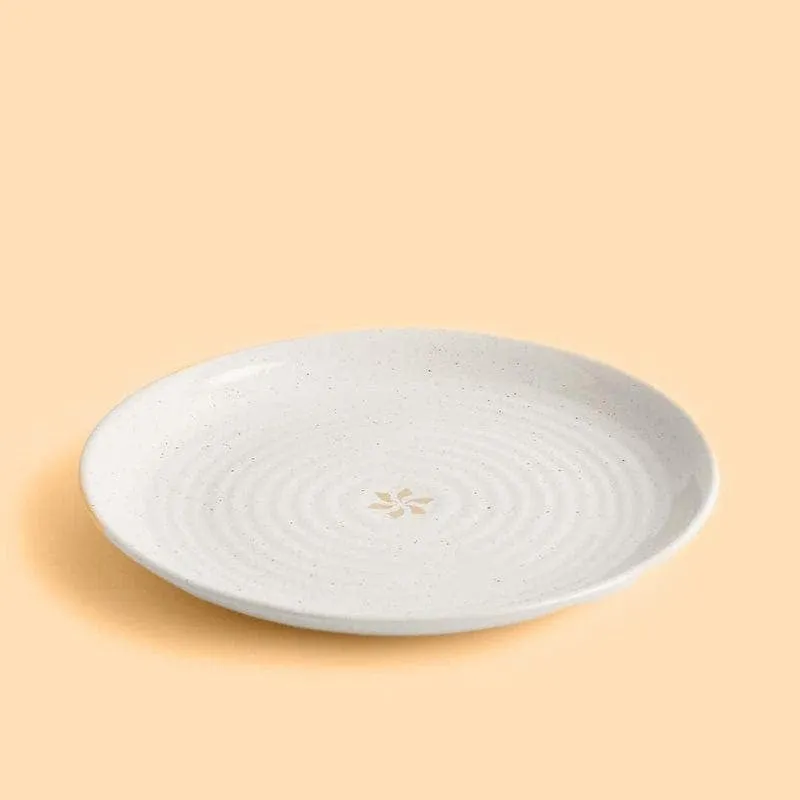 Ganga Dinner Plate (Ivory) media 3