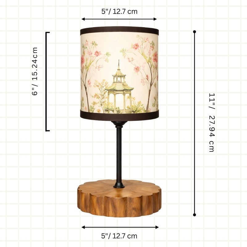 Oakmont Classic Cotton Table Lamp - Multicolor media 7