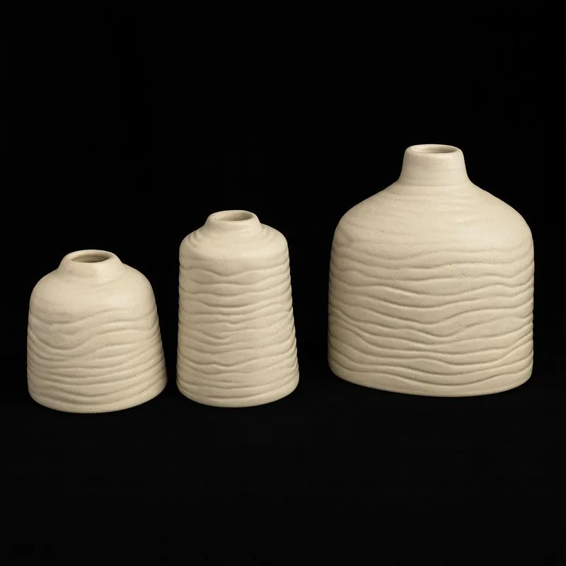 Veloura Ceramic Vase - Set of Three media 6