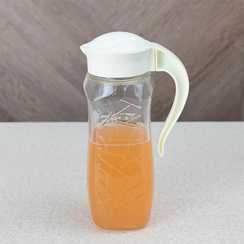 Domana Sema Transparent Jug  With Lid (White) - 1600 mL media 4