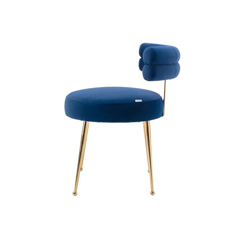 Velmora Metal Accent Chair - Blue media 6
