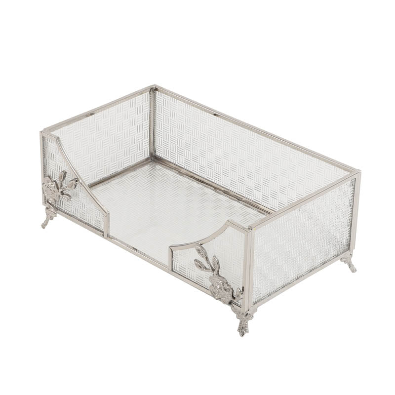Citrile Silver Touch Tissue Holder - Silver media 3