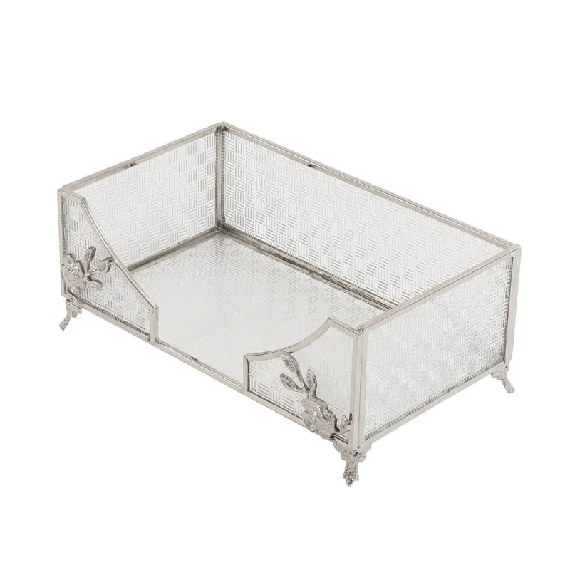 Citrile Silver Touch Tissue Holder - Silver media 3