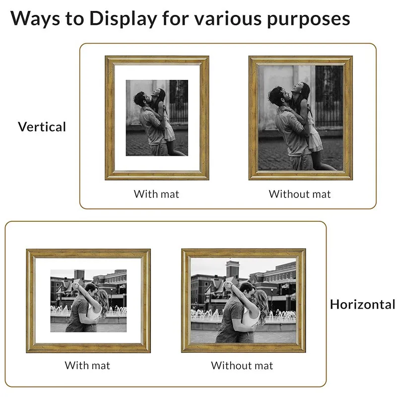 Troy Charm Photo Frame (Gold) - Set Of Four media 5