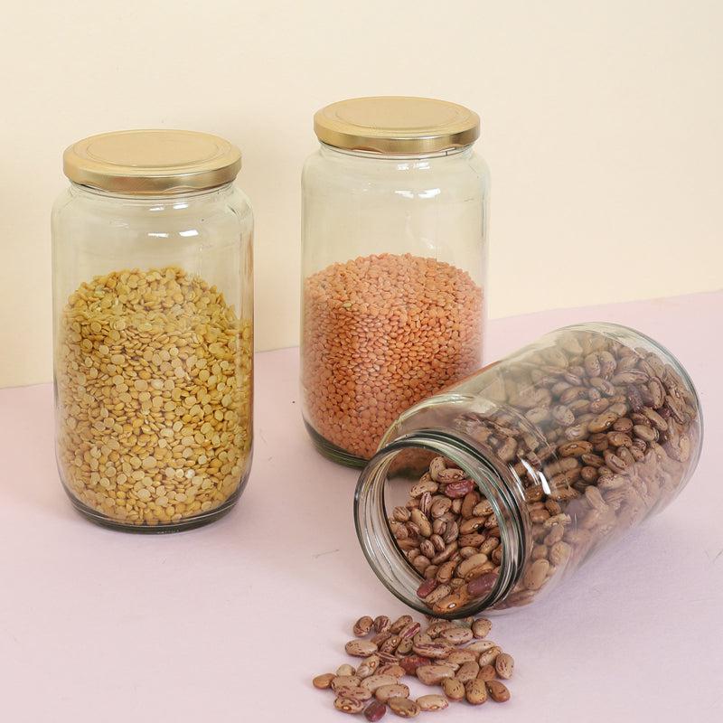 Amarantha Airtight Storage Jar (500 mL Each) - Set Of Three media 6