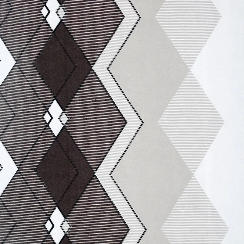 Monochrome Geo Diwan Set - Six Piece Set media 5