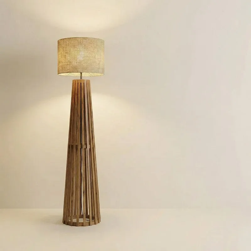 Resplend Wooden Floor Lamp media 8