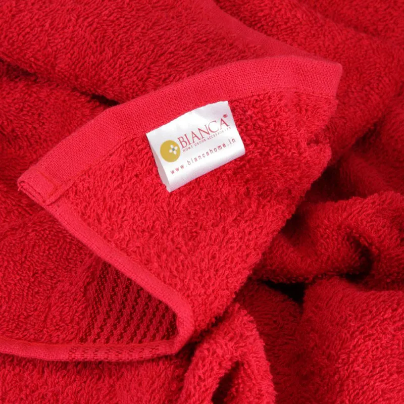 Eva Quick Dry Hand Towel (Blue & Red) - Set Of Four media 4