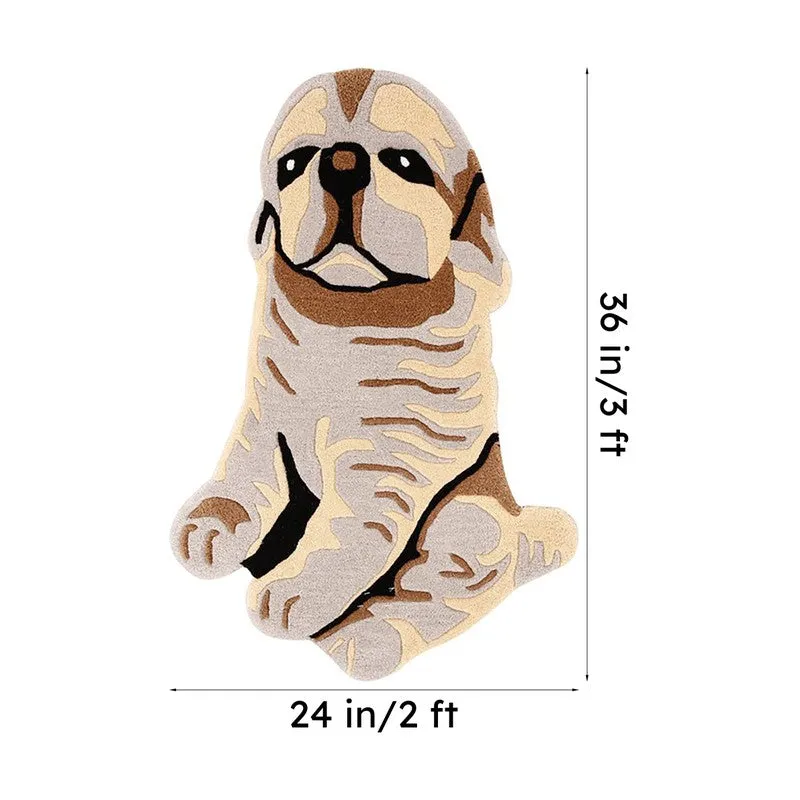 Little Pup Cotton Carpet - Grey media 7
