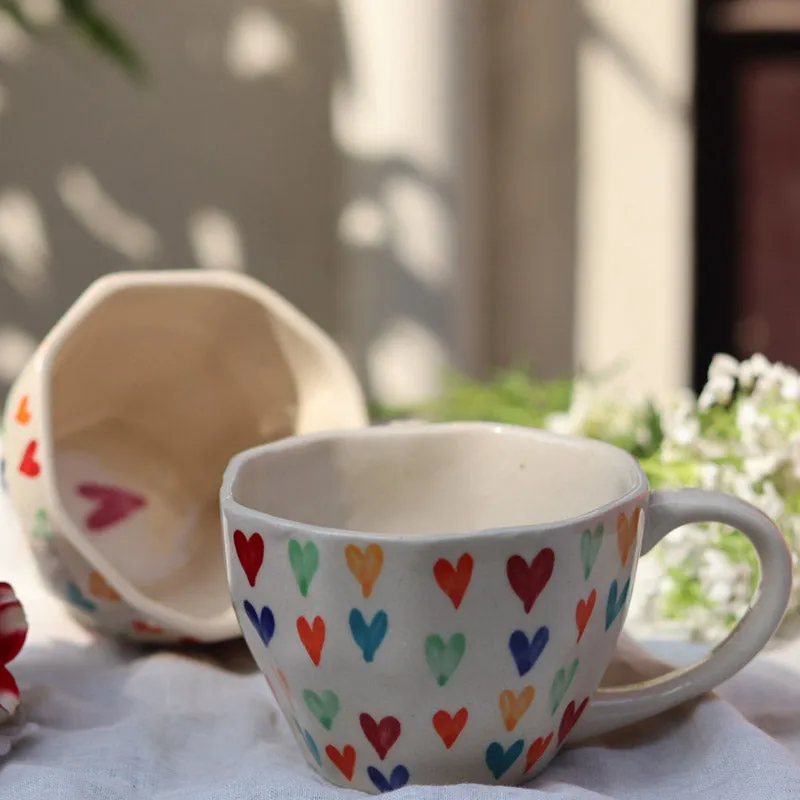 Hearty Ceramic Tea Cup (200 mL Each) -  Set of Two media 4