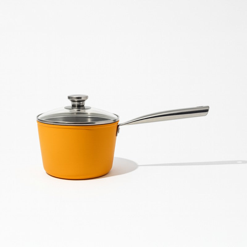Salford Simmera Kitchen Ceramic Saucepan with Glass Lid - 1700 mL media 3