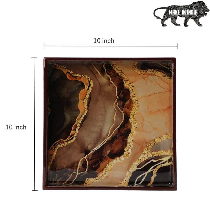 Morsa Bark Marble Serving Tray media 4