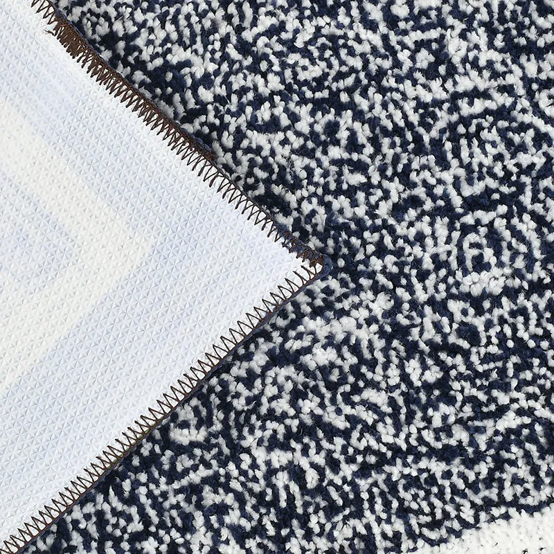 Luxe Anti Skid Bath Mat - Blue media 4