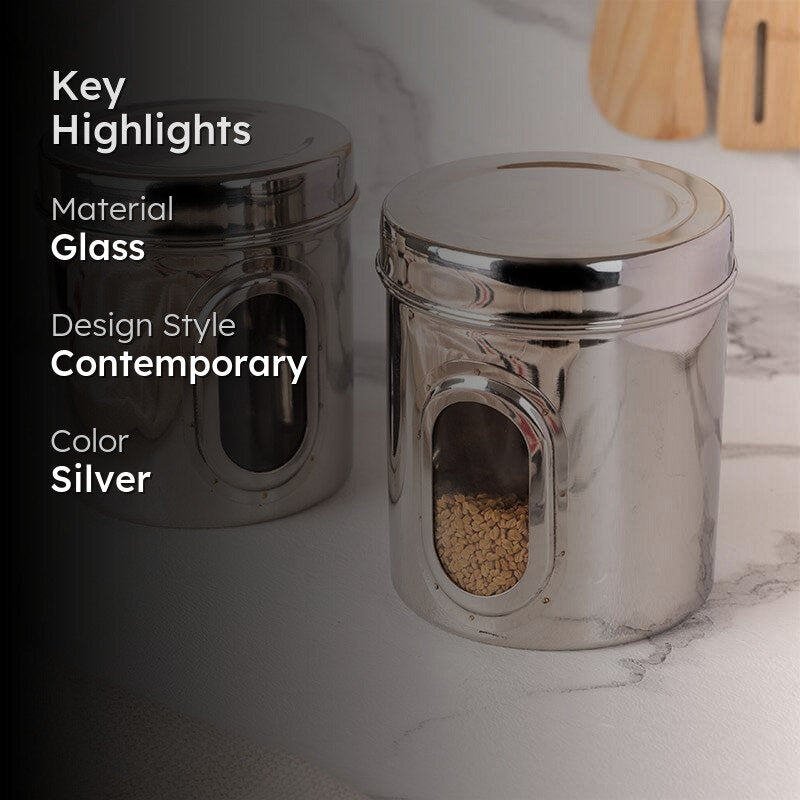 Aadhik Storage Container (1000 mL Each) - Set Of two media 2