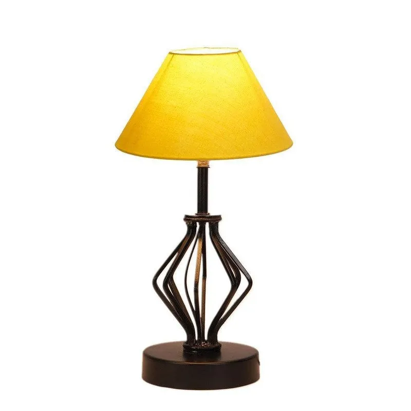 Firefly Fabric Table Lamp - Yellow,Black media 5