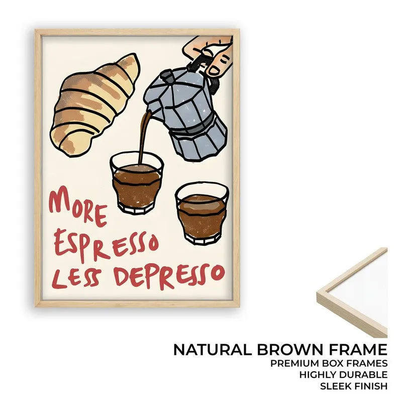 Coffee Craft Archival Canvas Wall Art - Brown media 10