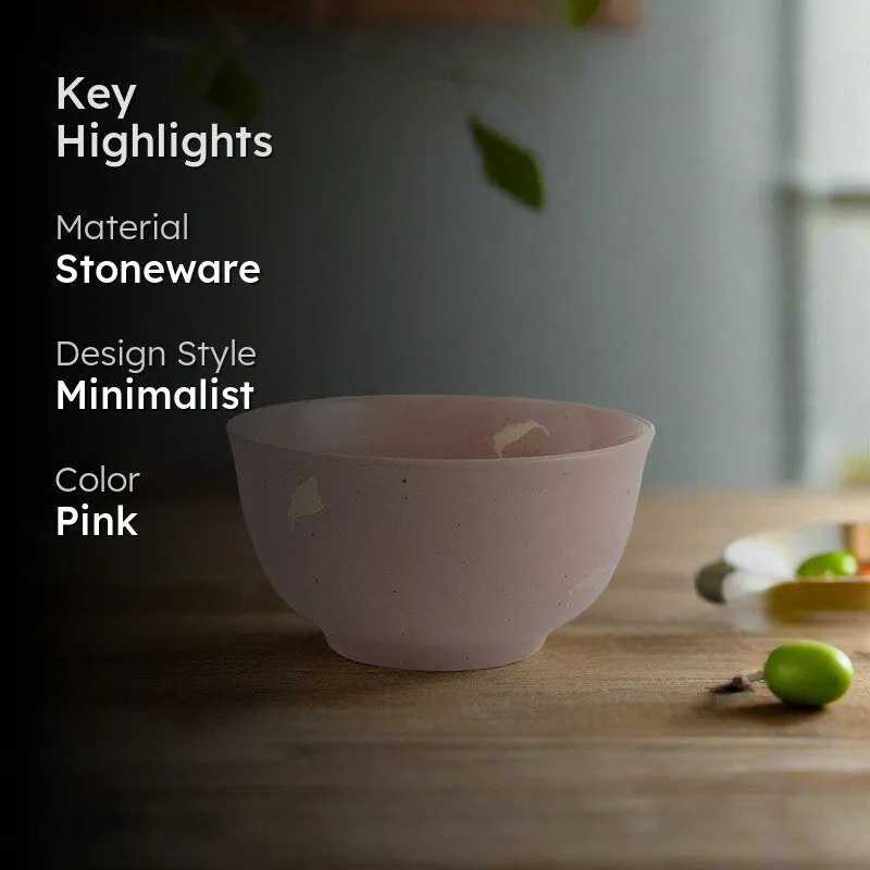 Ganga Small Bowl (Old Rose) media 2