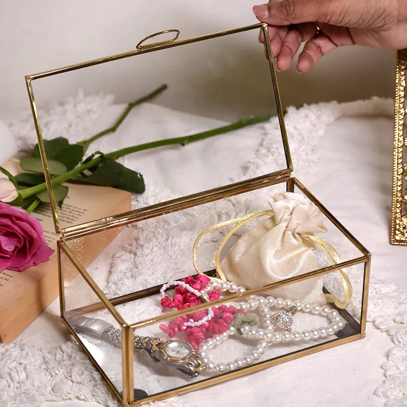 Clarity Case Glass Jewel Box media 1