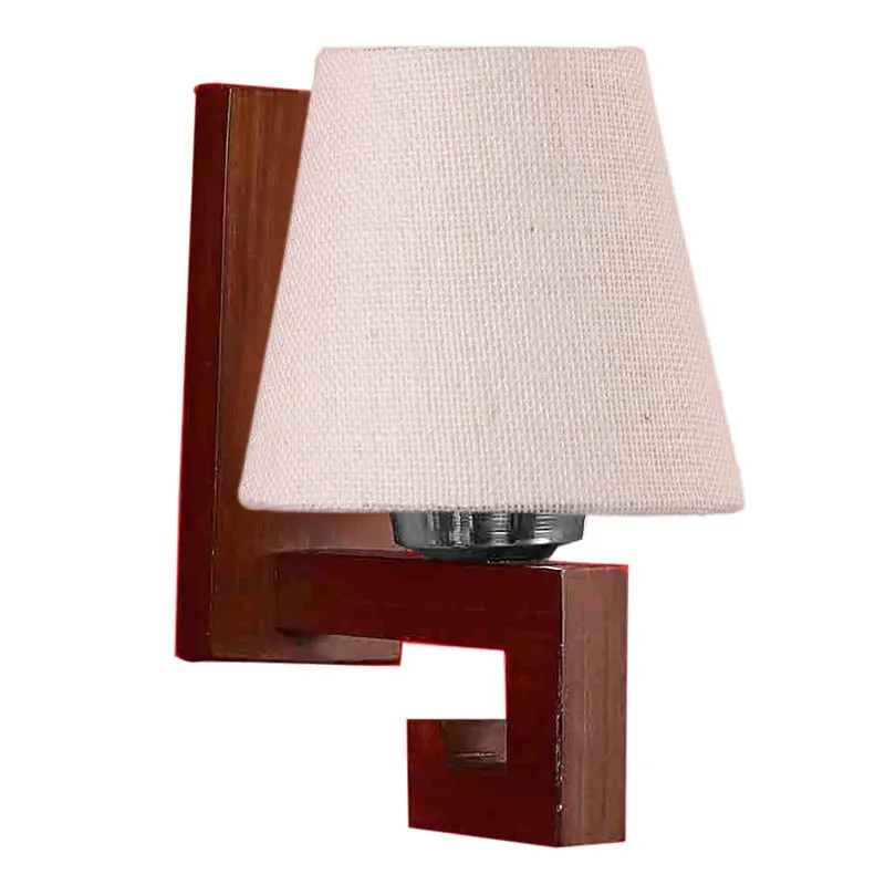Avian Conical Wooden Wall Lamp media 5