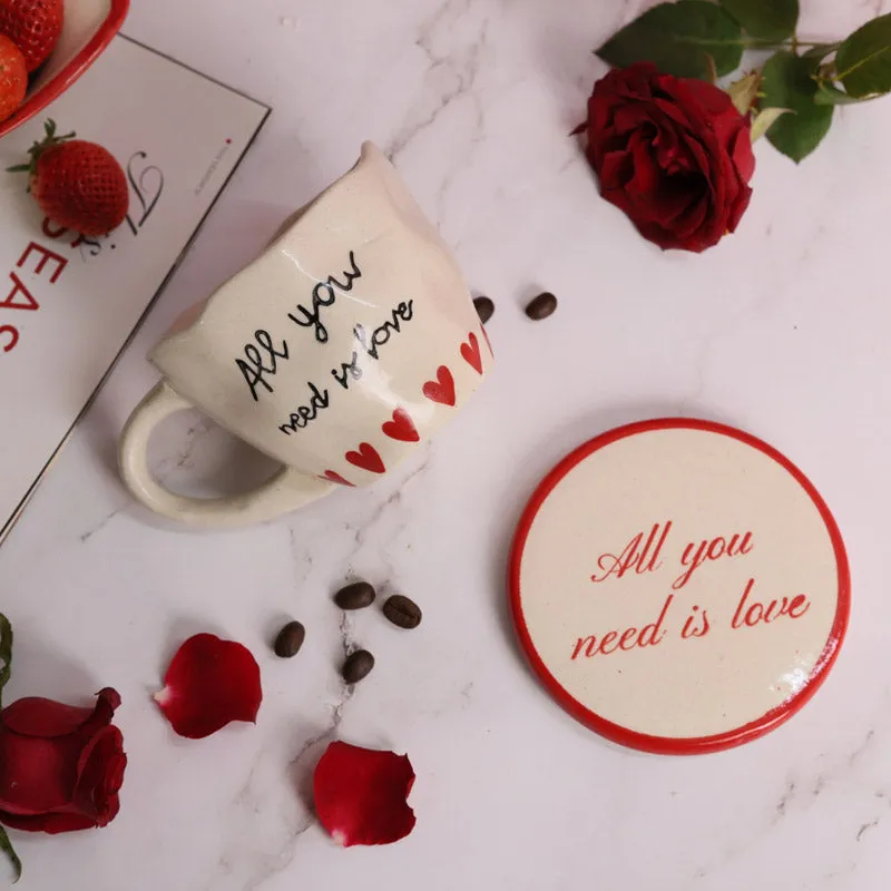 All Ceramic Tea Cup (180 mL) - Two Piece Set media 3