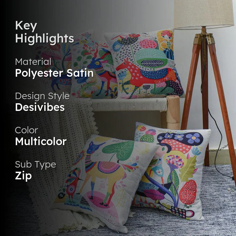 Mystic Bohemian Cushion Cover - Set Of Five media 2