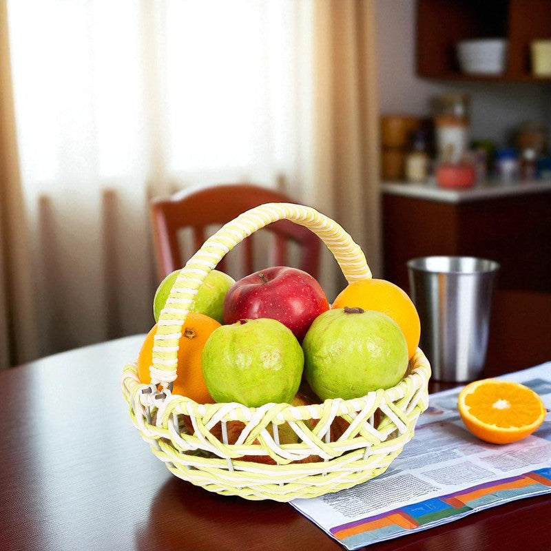 Fresh Bloom (Raffia,Metal) Fruit Basket media 4