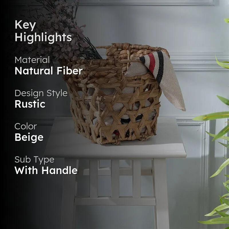 Astin Natural Fiber Storage Basket media 2