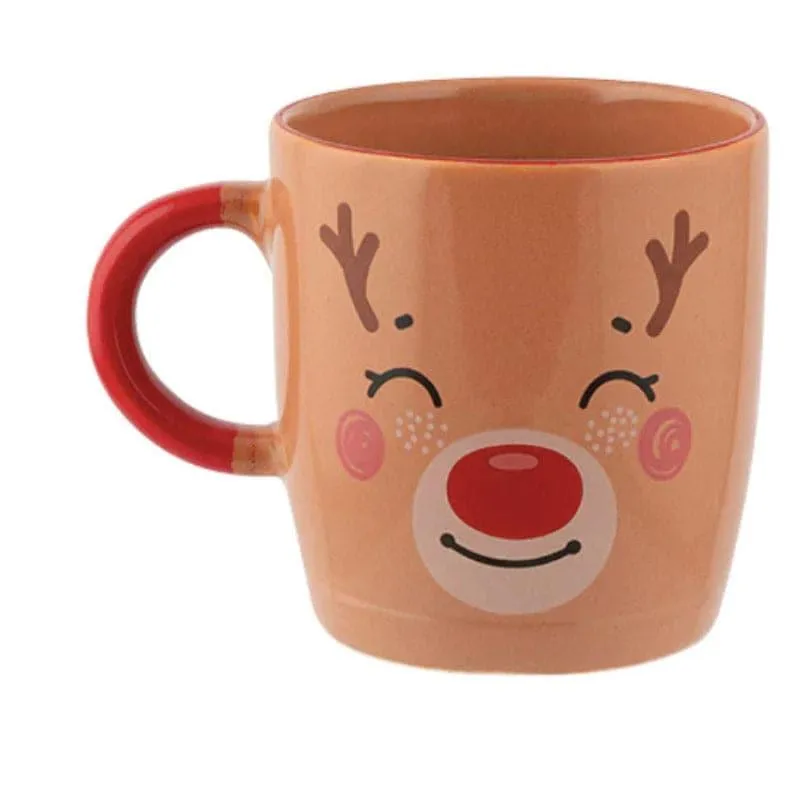 Merry Stoneware Coffee Mug (350 mL Each) - Set of Two media 4