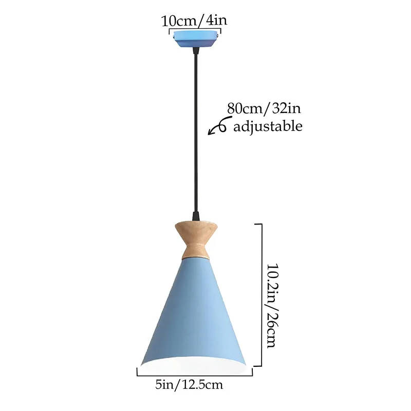 Laira Metal Ceiling Lamp - Blue media 5