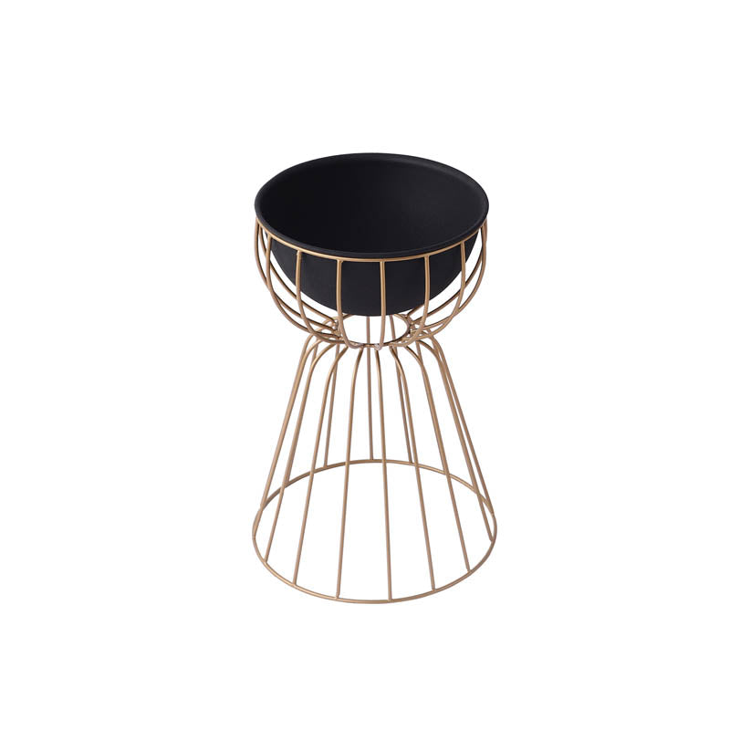 Tejasvi Floor Planter (Black) - Medium media 3