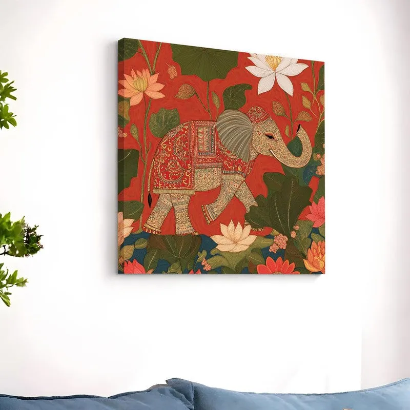 Cultural Gajraj Canvas Wall Art media 10