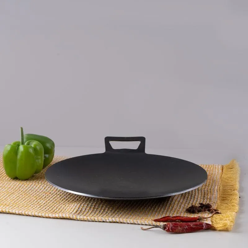 Ebony Iron Roti Tawa - 11 Inch media 1