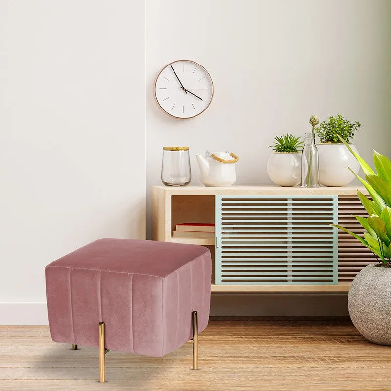 Zevion Softara Ottoman - Pink media 5