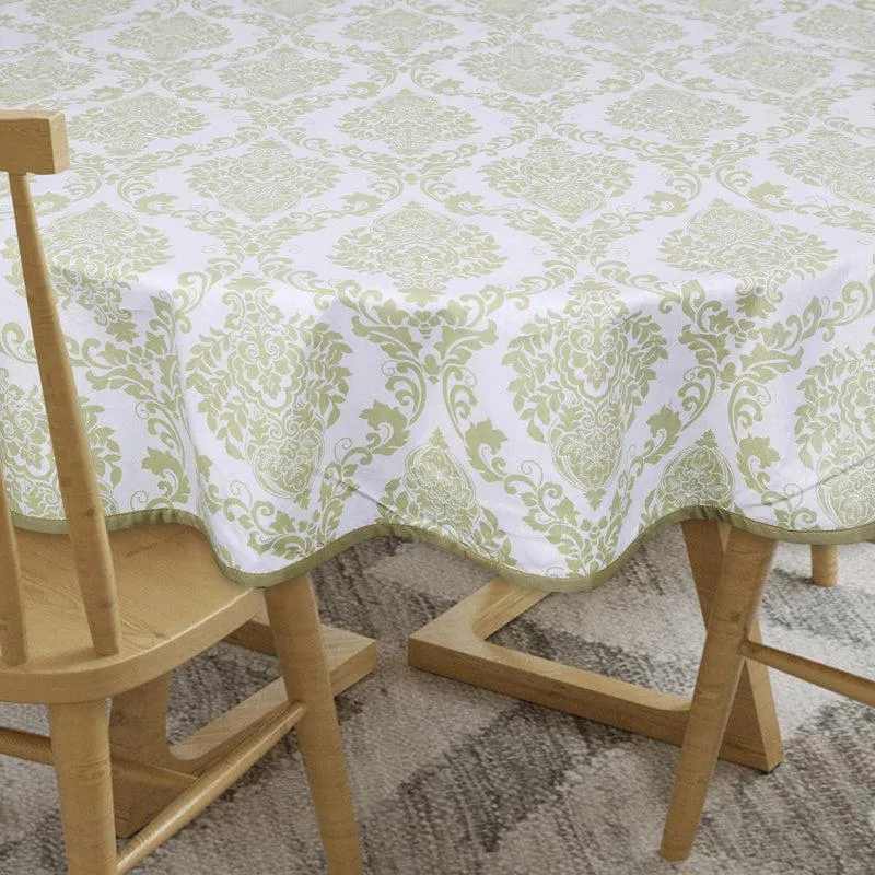 Ardila Ethnic Round Table Cover - Green media 3