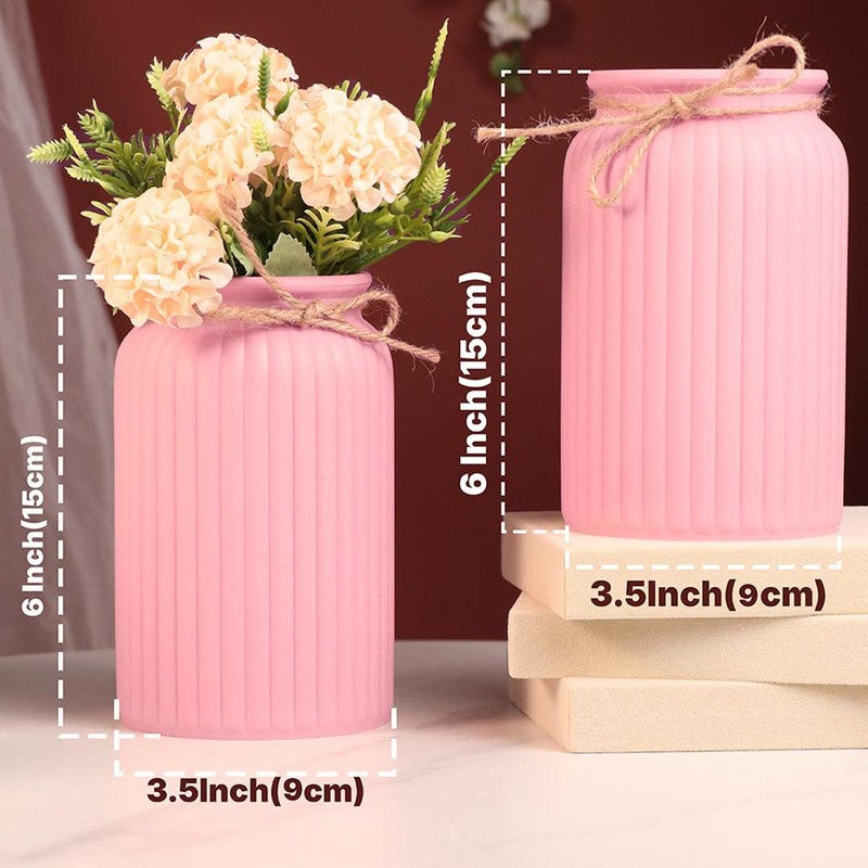 Blush Charm Vase - Set Of Two media 6