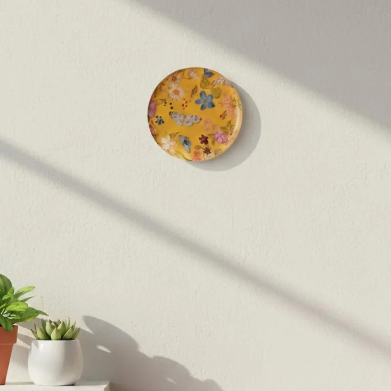 Pushpakala Charm Wall Plate - Set Of Five media 4
